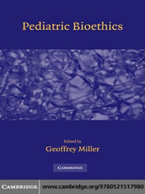 cover image of Pediatric Bioethics